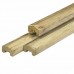 Hout-betonschutting antraciet i.c.m. tuinscherm grenen 21-planks